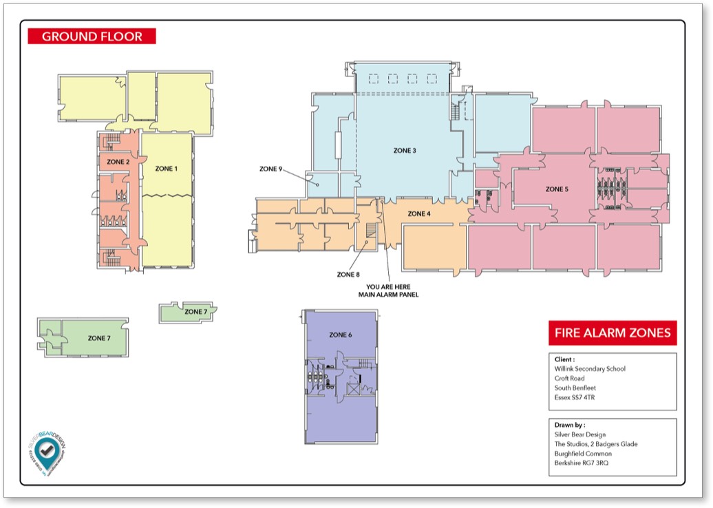 Fire Alarm Zone Plan