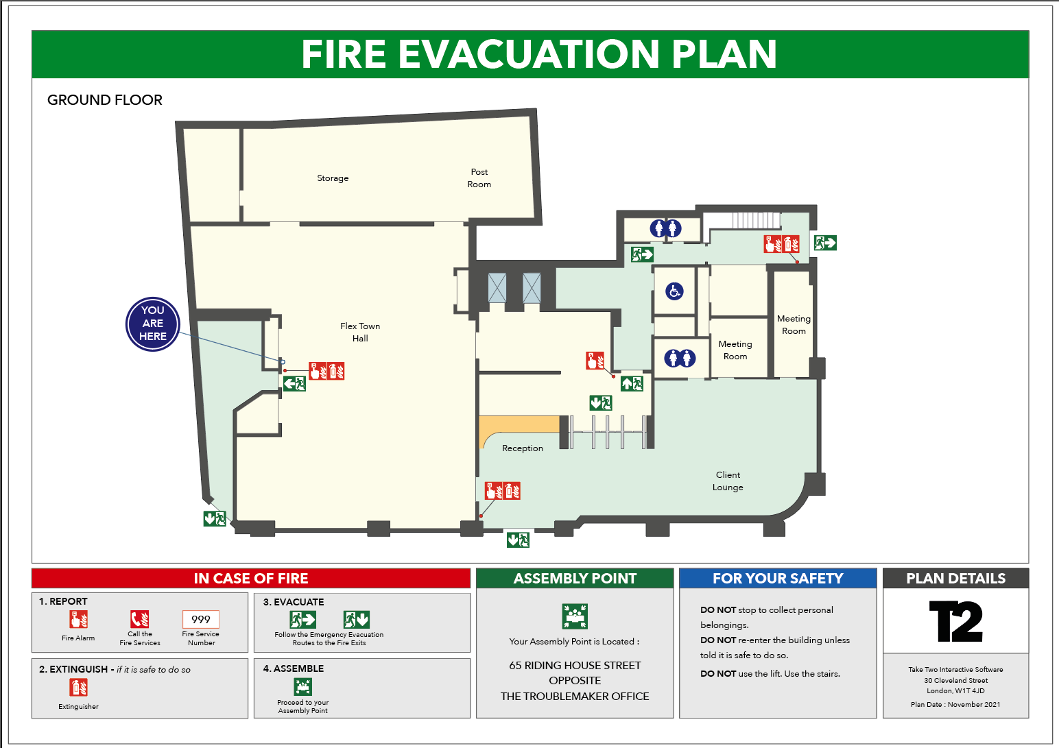 Fire Evacuation Plans Silverbear Design